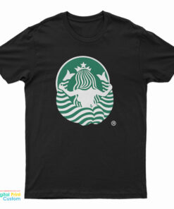 The Back Side Of The Starbucks Logo T-Shirt