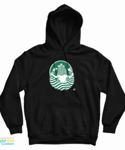 The Back Side Of The Starbucks Logo Hoodie