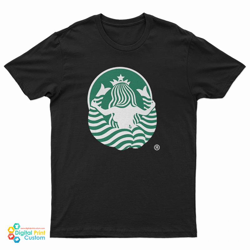 The Back Side Of The Starbucks Logo T-Shirt