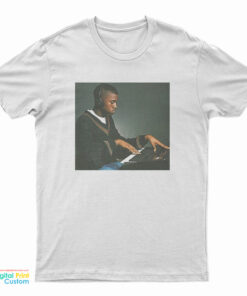 Young Kanye West Playing The Piano T-Shirt
