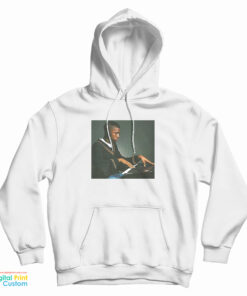 Young Kanye West Playing The Piano Hoodie