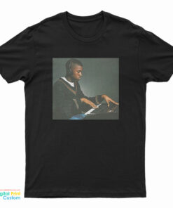 Young Kanye West Playing The Piano T-Shirt