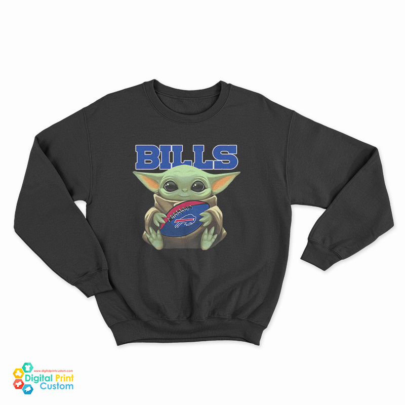 Baby Yoda Bills Mafia Football Sweatshirt