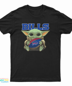 Baby Yoda Bills Mafia Football T-Shirt