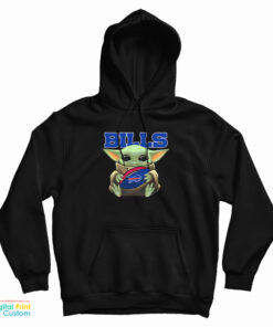 Baby Yoda Bills Mafia Football Hoodie