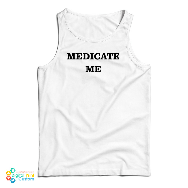 Bruce Willis Medicate Me Tank Top