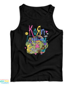Cute Korn Cartoon Tank Top