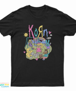 Cute Korn Cartoon T-Shirt