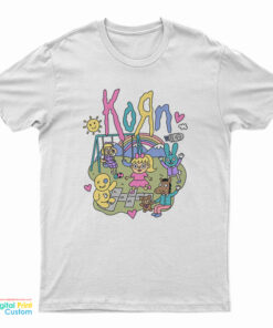 Cute Korn Cartoon T-Shirt