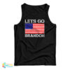 Let's Go Brandon American Flag Tank Top