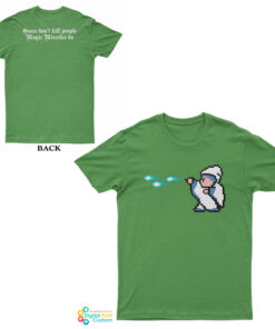 Roy It Crowd Guns Don’t Kill People Magic Missiles T-Shirt