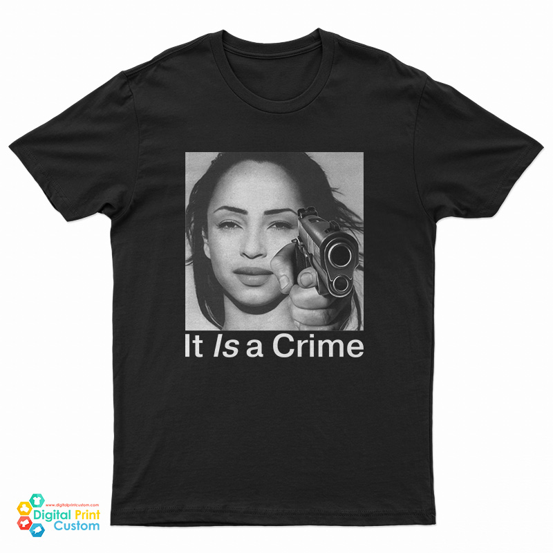 Sade - The Best Of Sade It Is A Crime T-Shirt