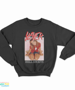 Slayer Hell Awaits Britney Spears Sweatshirt