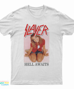 Slayer Hell Awaits Britney Spears T-Shirt