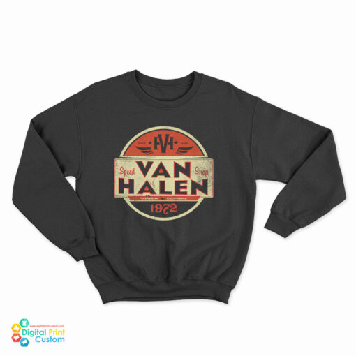Van Halen Speed Shop World Tour Band Sweatshirt
