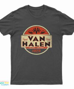 Van Halen Speed Shop World Tour Band T-Shirt