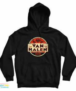 Van Halen Speed Shop World Tour Band Hoodie