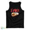 5 Layer Burrito Slayer Parody Logo Tank Top