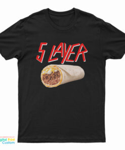 5 Layer Burrito Slayer Parody Logo T-Shirt, 5 Layer Burrito Slayer Parody Logo Tank Top, 5 Layer Burrito Slayer Parody Logo Sweatshirt, 5 Layer Burrito Slayer Parody Logo Hoodie, 5 Layer Burrito T-Shirt, Slayer Parody Logo T-Shirt,