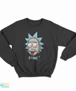 Albert Einstein Rick And Morty Sweatshirt