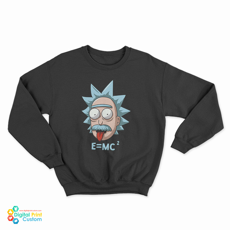 Albert Einstein Rick And Morty Sweatshirt