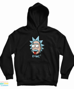 Albert Einstein Rick And Morty Hoodie