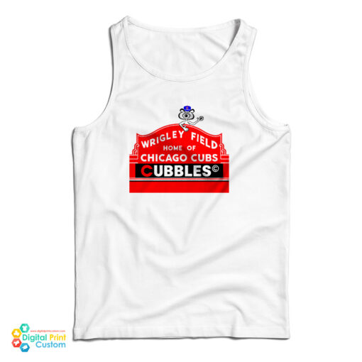 Harry Styles Wrigley Field Chicago Cubs Cubbles Tank Top