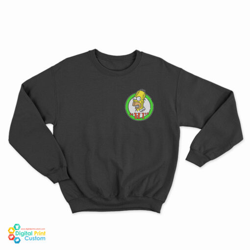 Homer Simpson Corporate Logo Sweatshirt