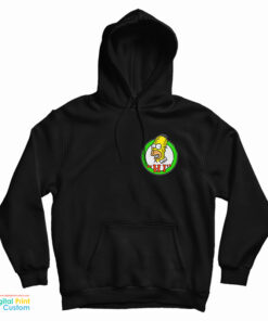 Homer Simpson Corporate Logo Hoodie
