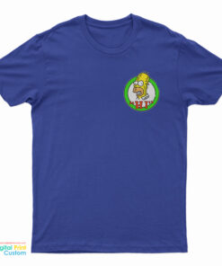 Homer Simpson Corporate Logo T-Shirt