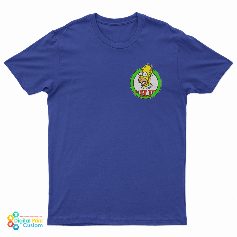 Homer Simpson Corporate Logo T-Shirt