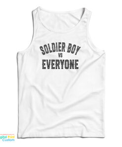 Jensen Ackles Soldier Boy Vs Everyone Tank Top