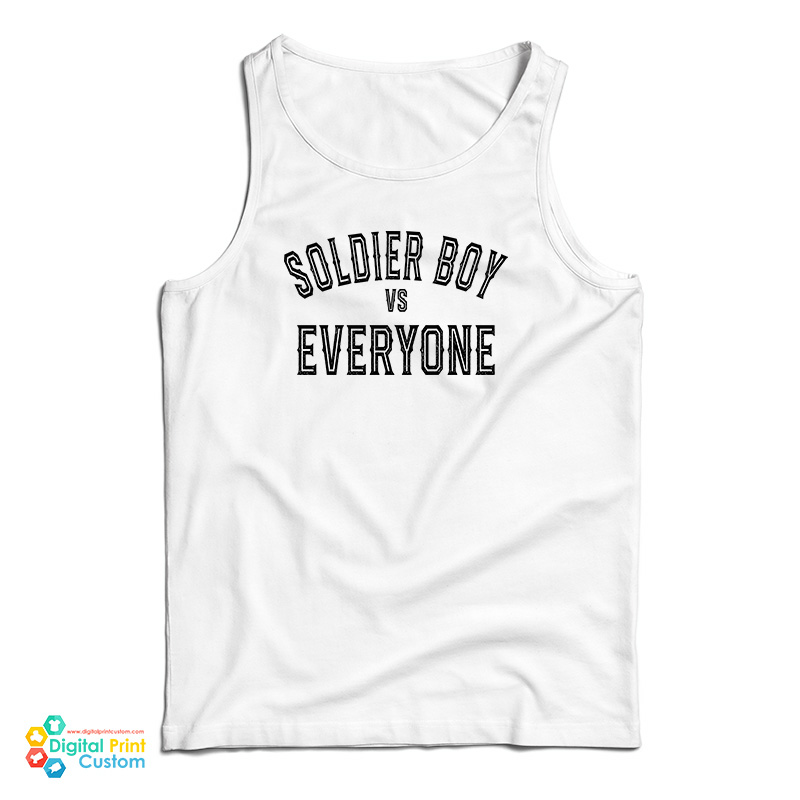Jensen Ackles Soldier Boy Vs Everyone Tank Top