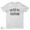 Jensen Ackles Soldier Boy Vs Everyone T-Shirt