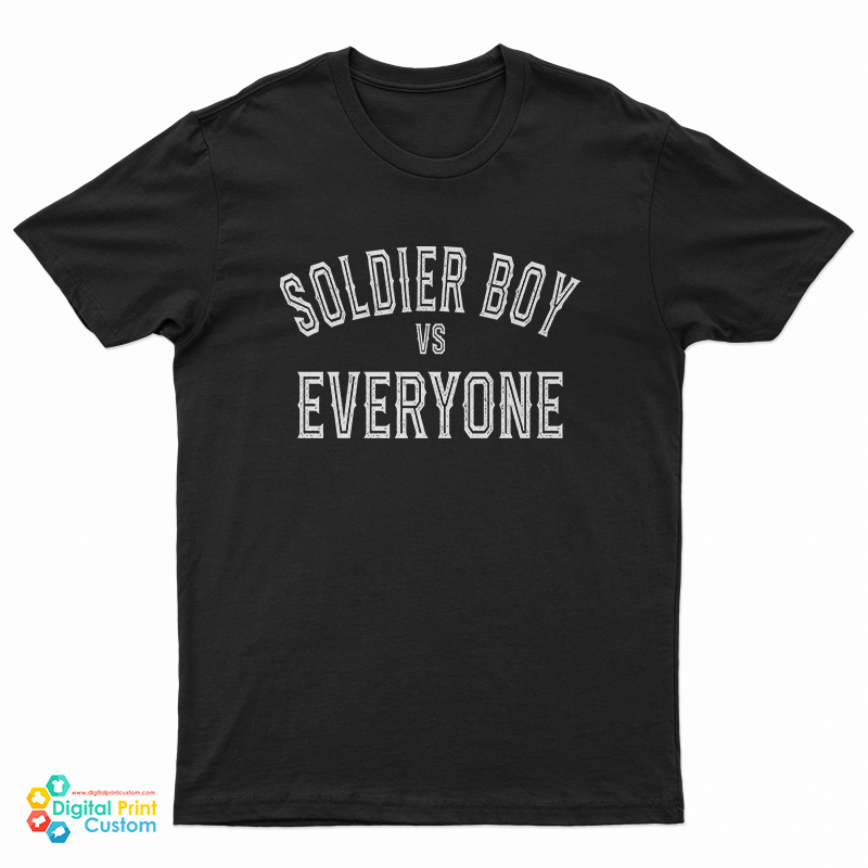 Jensen Ackles Soldier Boy Vs Everyone T-Shirt