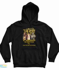 Neil Young 76th Anniversary 1945 2021 Hoodie