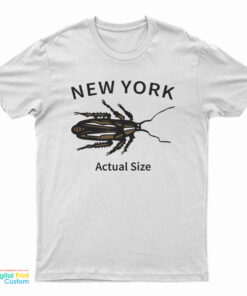 New York Actual Size T-Shirt