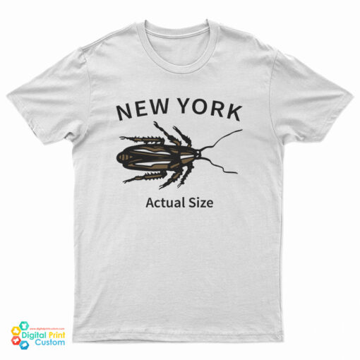 New York Actual Size T-Shirt