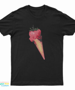Olivia Rodrigo Strawberry Ice Cream T-Shirt