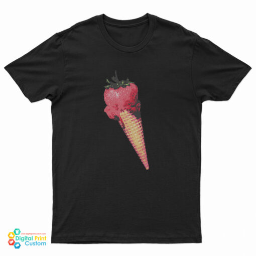 Olivia Rodrigo Strawberry Ice Cream T-Shirt