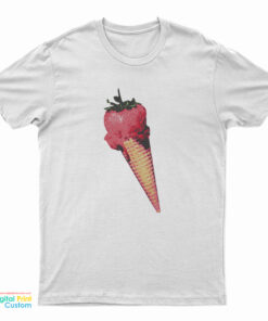 Olivia Rodrigo Strawberry Ice Cream T-Shirt