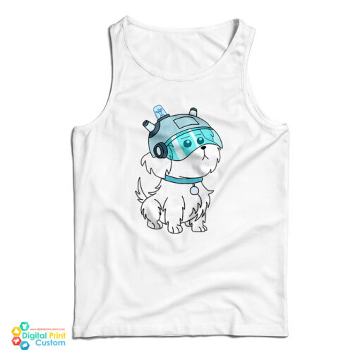 Rick And Morty Lawnmower Dog Tank Top