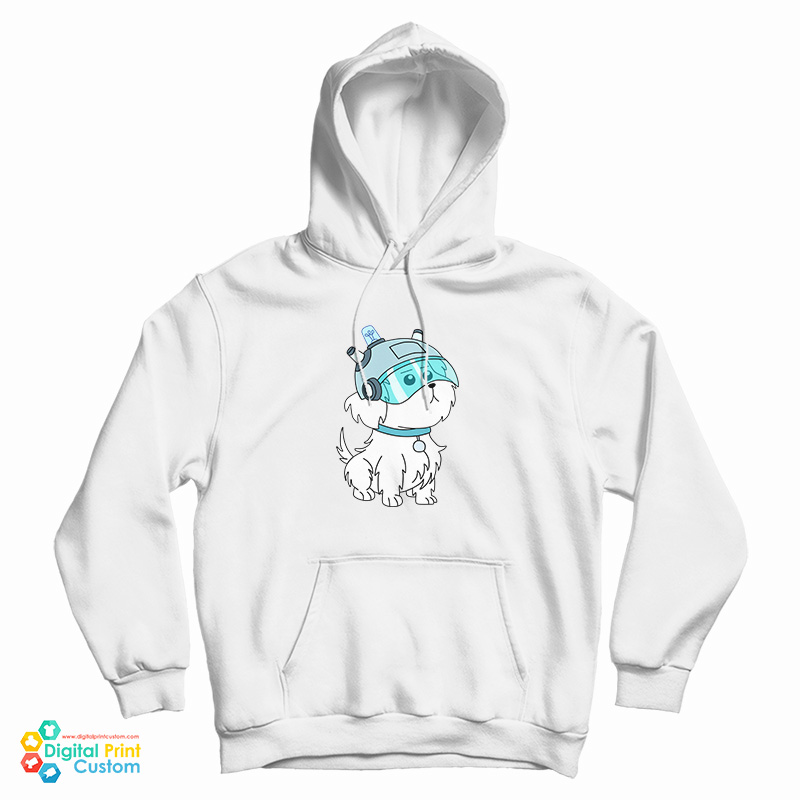 Rick And Morty Lawnmower Dog Hoodie