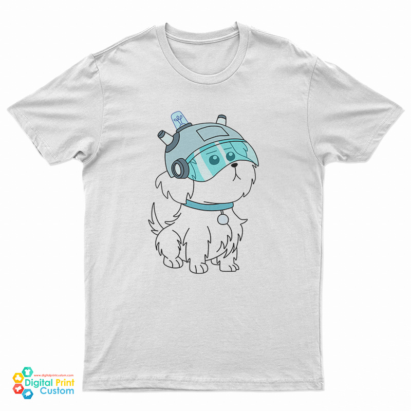 Rick And Morty Lawnmower Dog T-Shirt