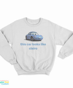 Sally Carrera This Car Looks Like Clairo Sweatshirt