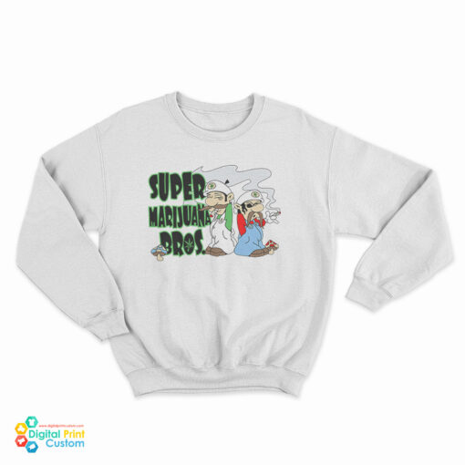 Super Marijuana Bros Sweatshirt