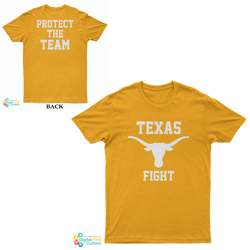 Texas Longhorns Football Texas Fight Protect The Team T-Shirt