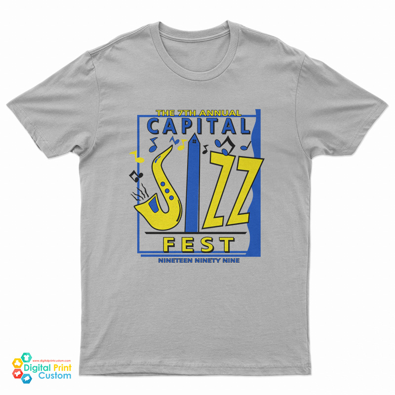 The 7th Annual Capital Jazz Fest TShirt