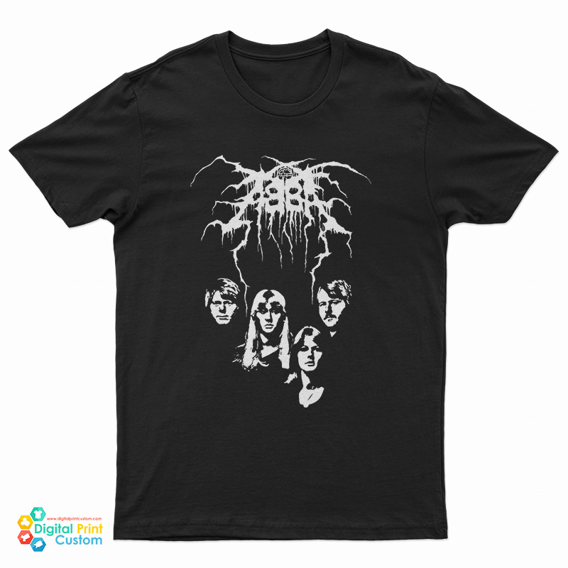 Abba Darkthrone Black Metal T-Shirt