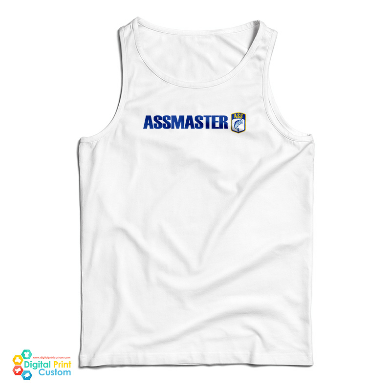 Ass Master Bassmaster Bass Fishing Tank Top